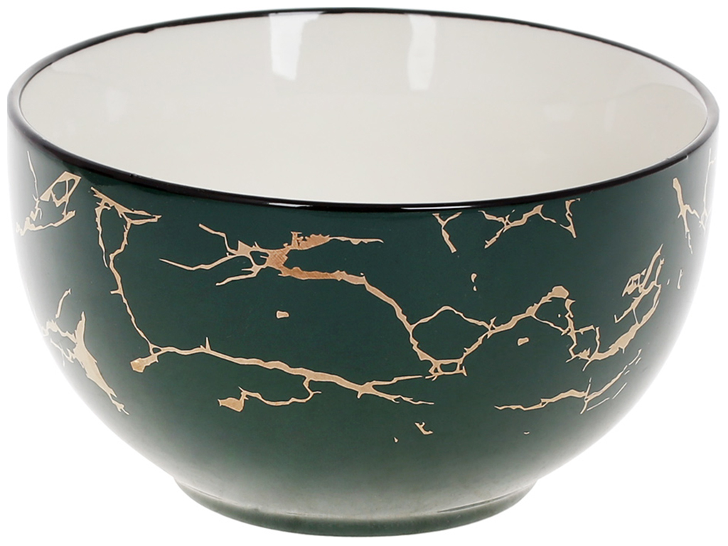 Піала Green Marble, 700мл, колір - темно-зелений мармур
