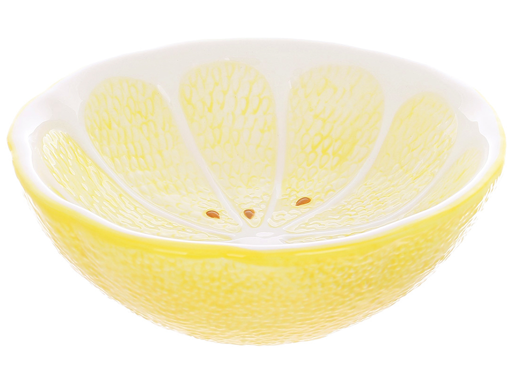 Салатниця керамічна Lemon, 1л, колір-жовтий