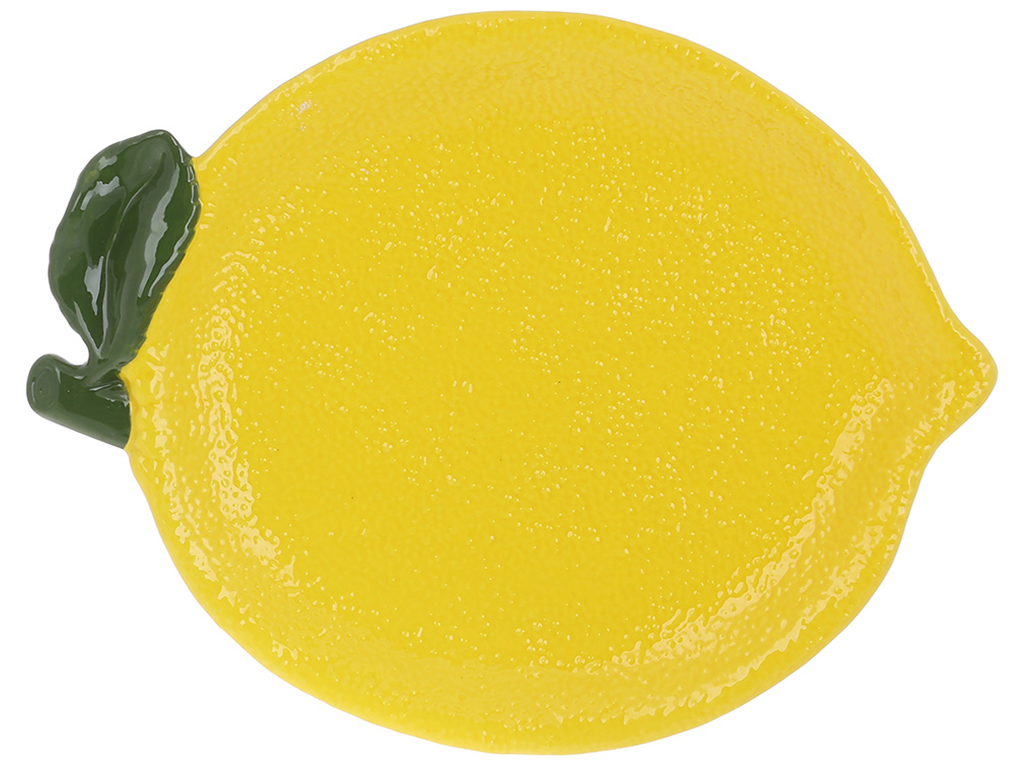 Тарілка Lemon, 30х18см, колір-жовтий