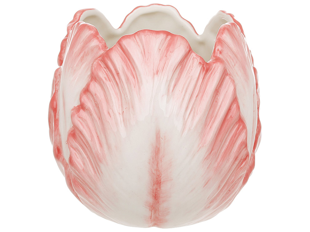 Декоративное керамическое кашпо Бутон, D12,5х12см