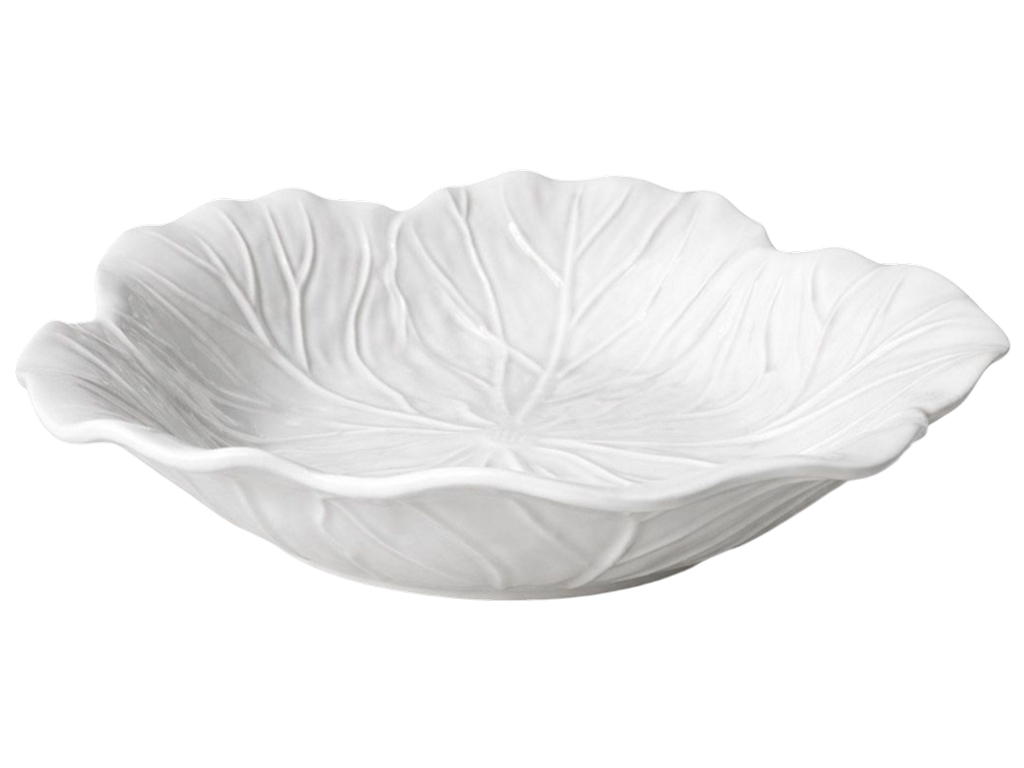 Салатник фарфоровый фигурный Flower для подачи блюд, 24×24×5,5 см