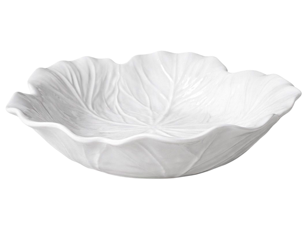 Салатник фарфоровый фигурный Flower, для подачи блюд, 23×23×7 см