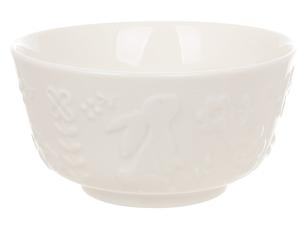 Пиала фарфоровая круглая Secret Meadow, для подачи блюд, D15×7,4см