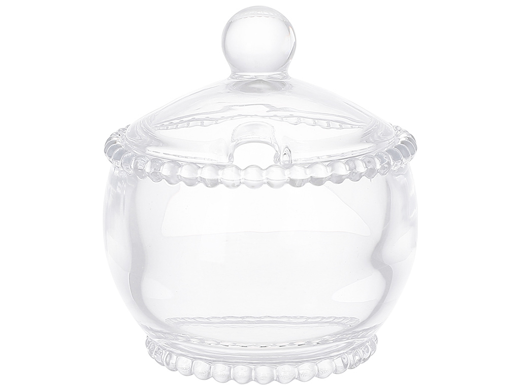 Сахарница Bauble, прозрачная, 10х11см