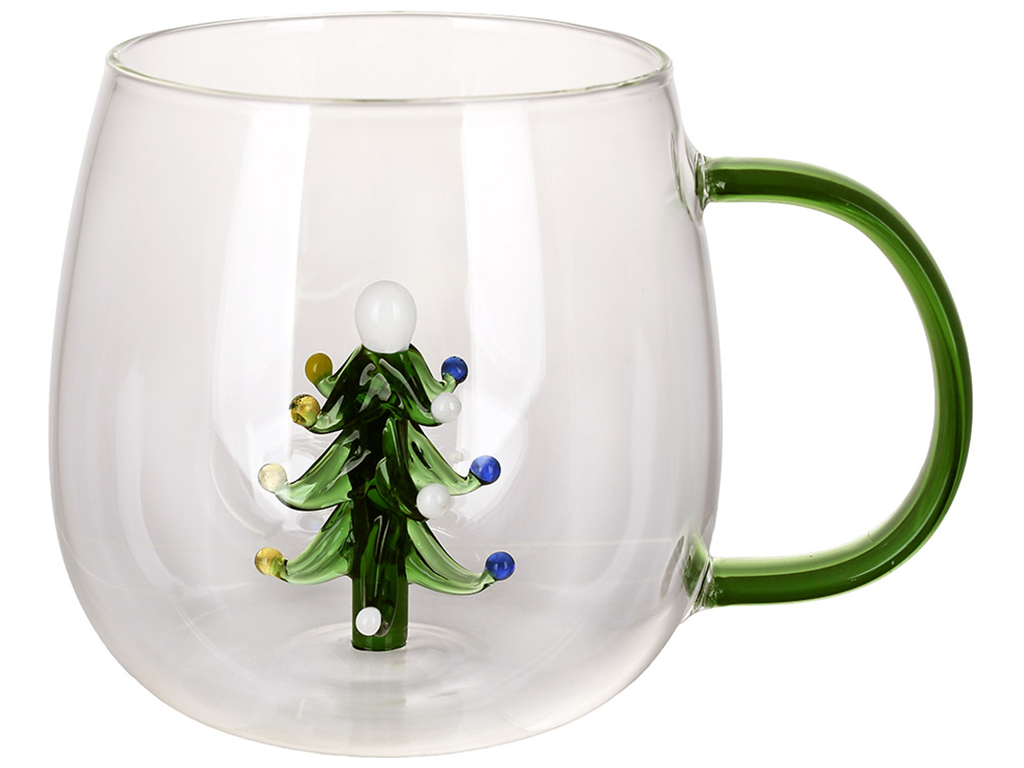 Чашка с фигурой Елочки внутри, 450мл