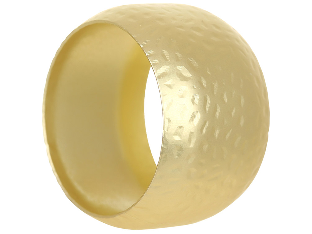 Металлическое кольцо для салфеток, D4,6х2,8см, цвет - матовое золото