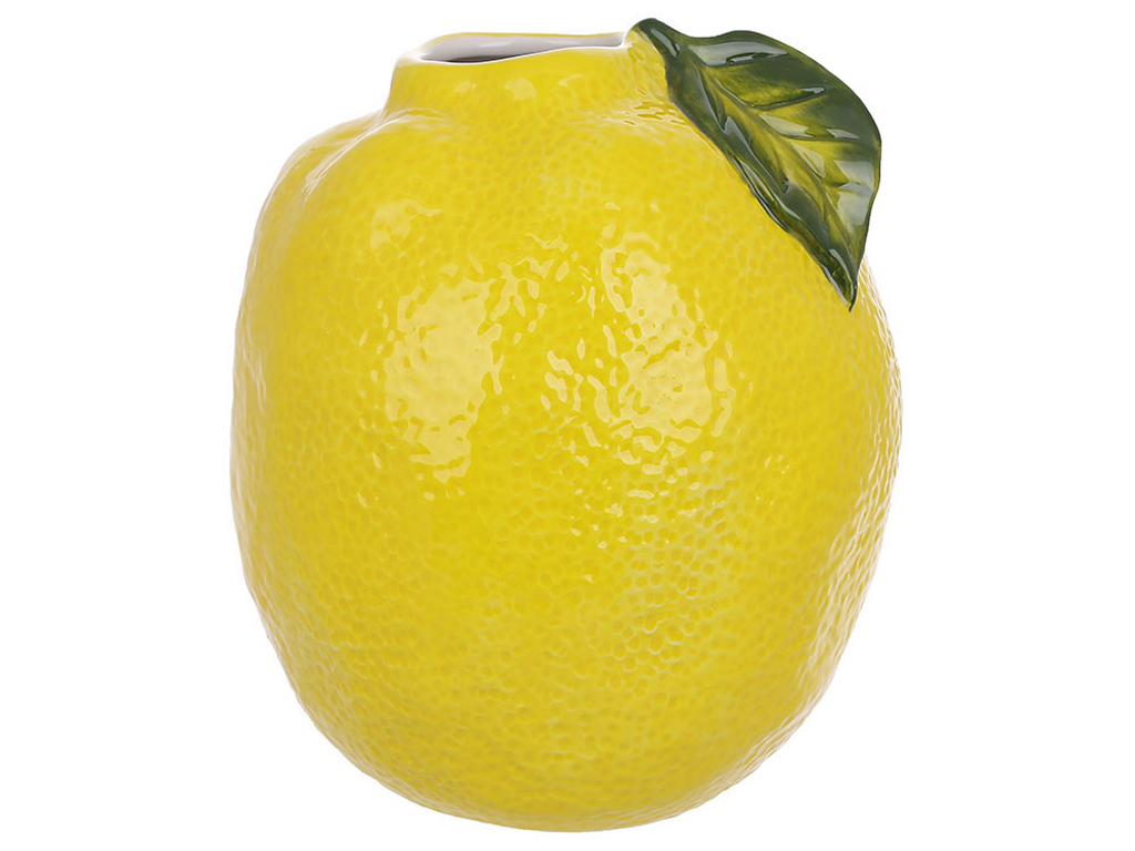 Ваза керамическая Lemon, 13х13х18см