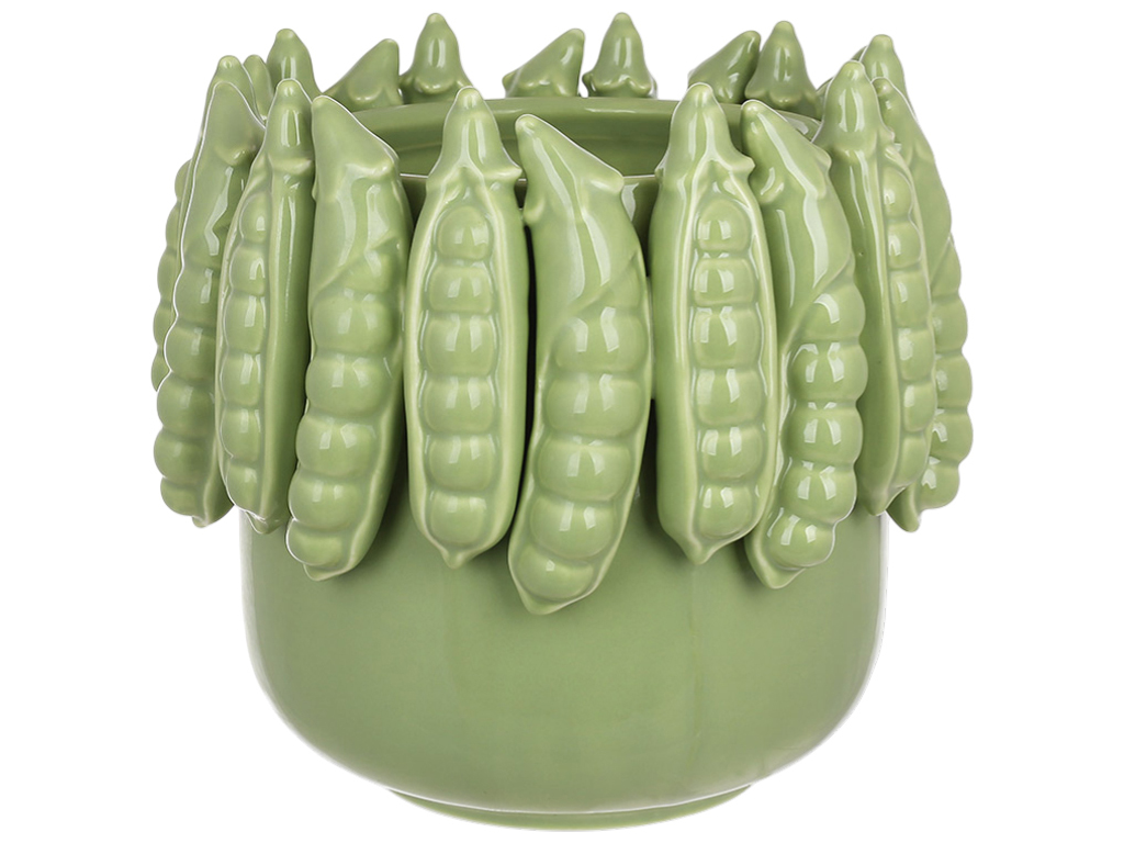 Ваза для цветов керамическая Peas, 20×20×17см