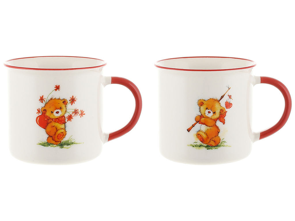 Чашка Love Teddy, 350мл, 2 дизайни