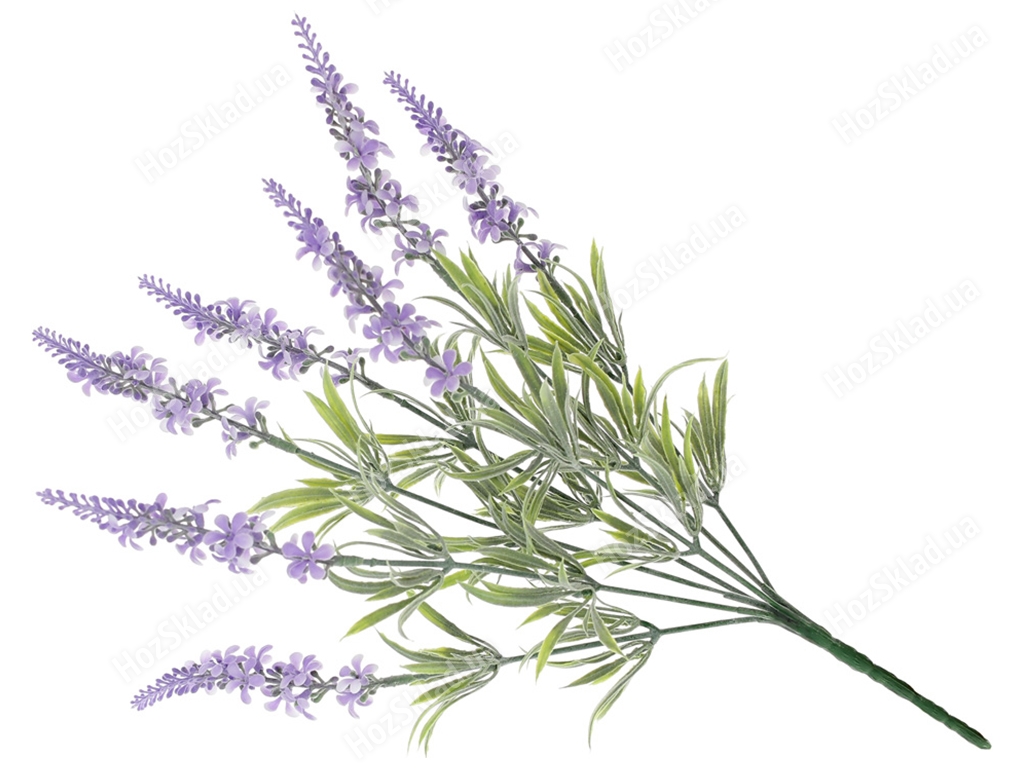 Декоративный букет Лаванды 38см, цвет - фиолетовый 