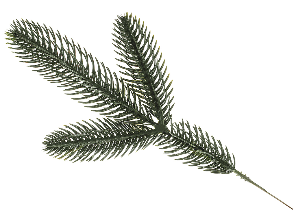 Гілка лита зелена (3 гілки), 27см