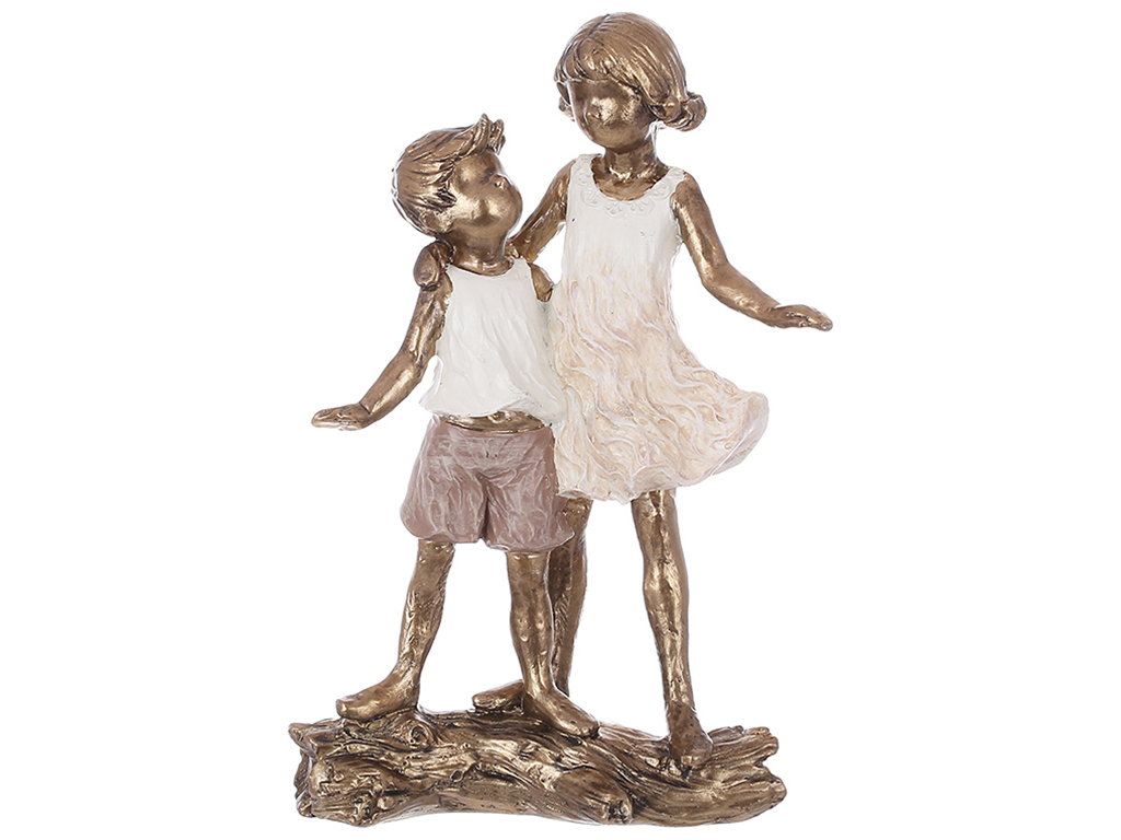 Декоративная статуэтка Дети, 11,5x5x17,5см