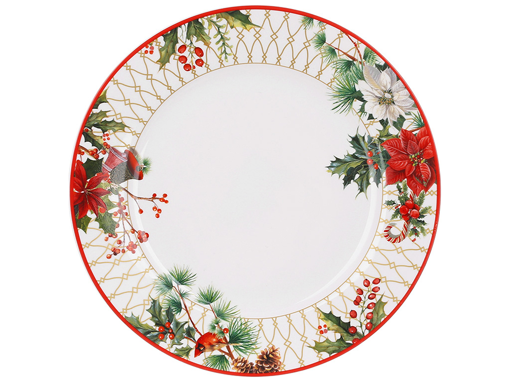 Тарілка десертна Christmas, D19х1,5см