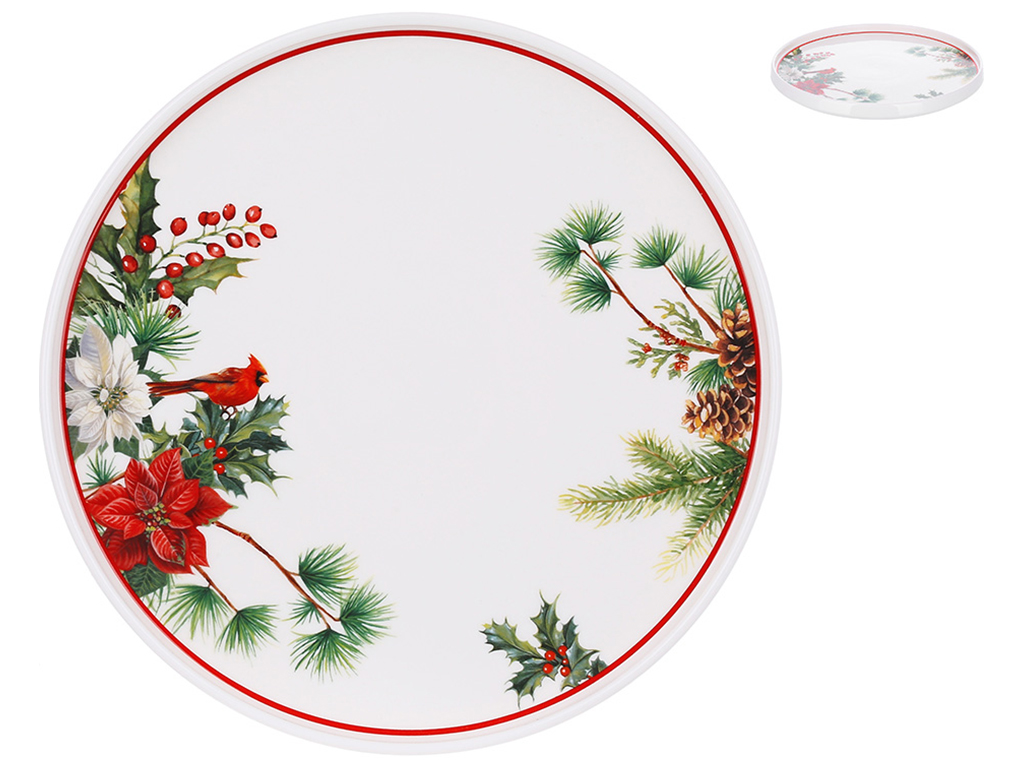 Тарілка обідня Christmas, D25х2см