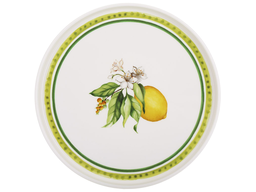 Тарелка десертная Сицилийский лимон, D20х2см