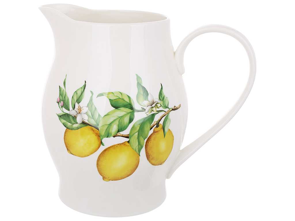 Кувшин фарфоровый Сицилийский лимон, 2,8л