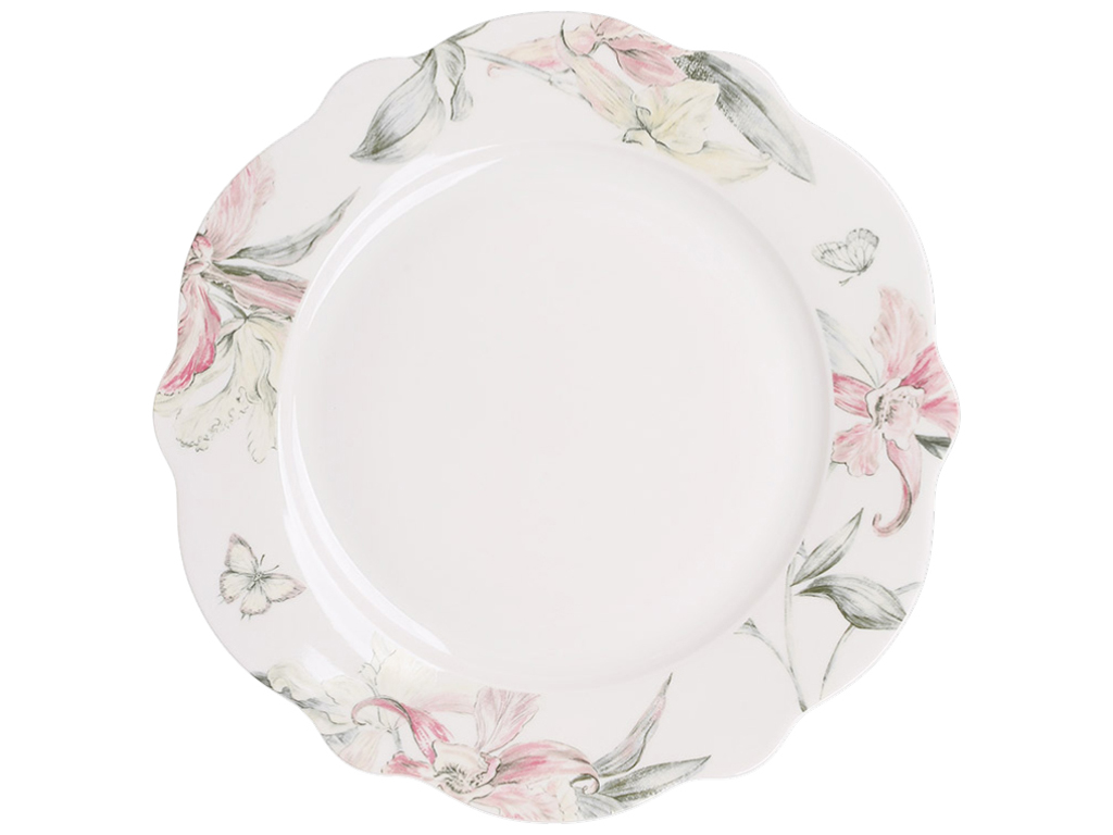 Тарілка порцелянова Pink Orchid, D27,5см