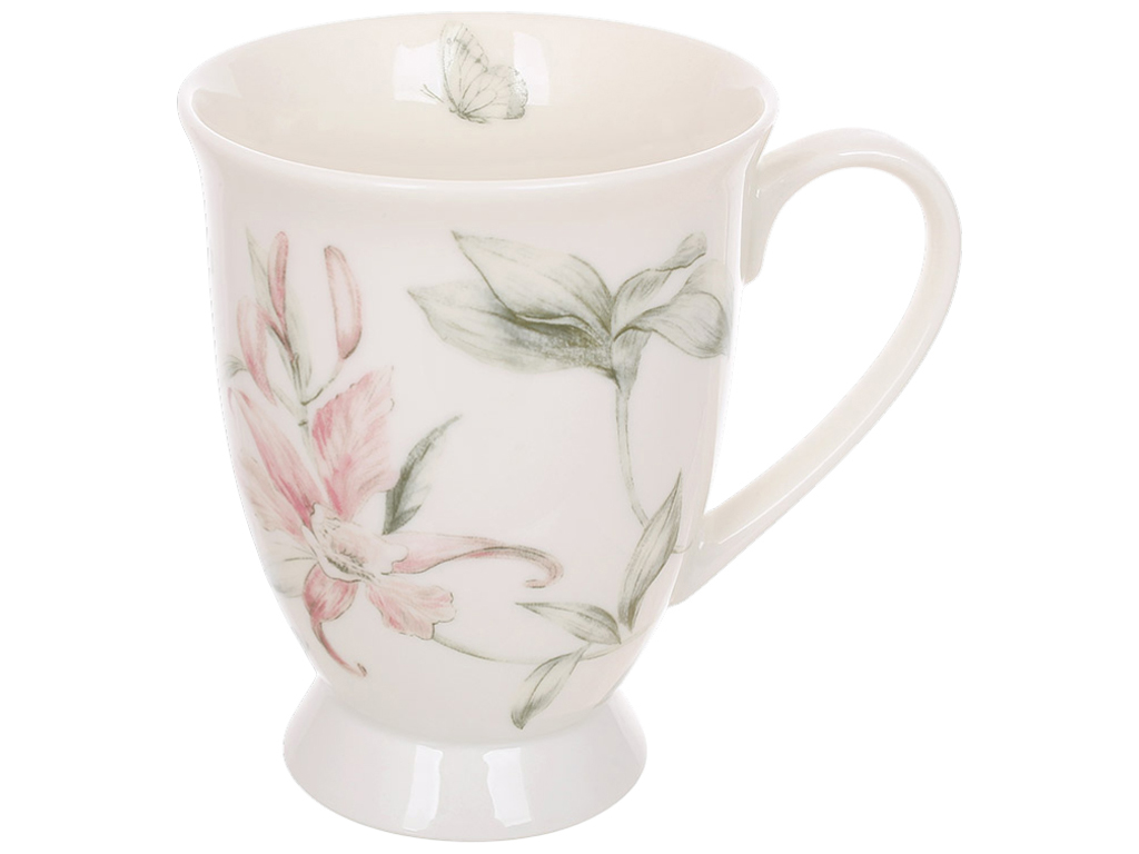Кружка порцелянова Pink Orchid, 300мл