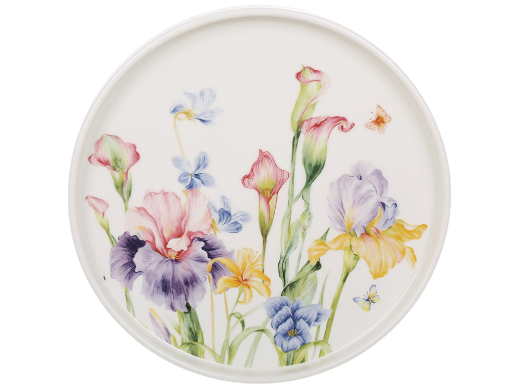 Тарелка фарфоровая Iris, D20см