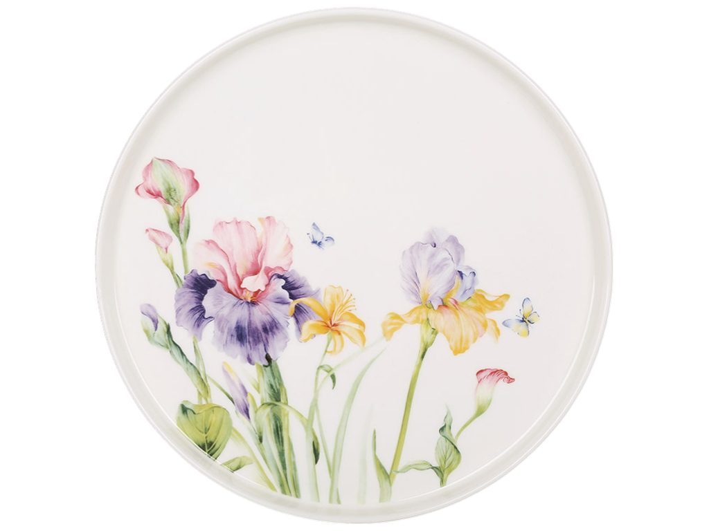 Тарелка фарфоровая Iris, D25,5см
