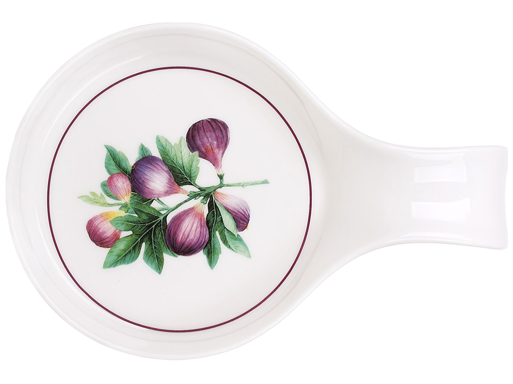 Підставка для ложки Fig Velvet, порцелянова, різнокольорова, 18×12×2,5 см
