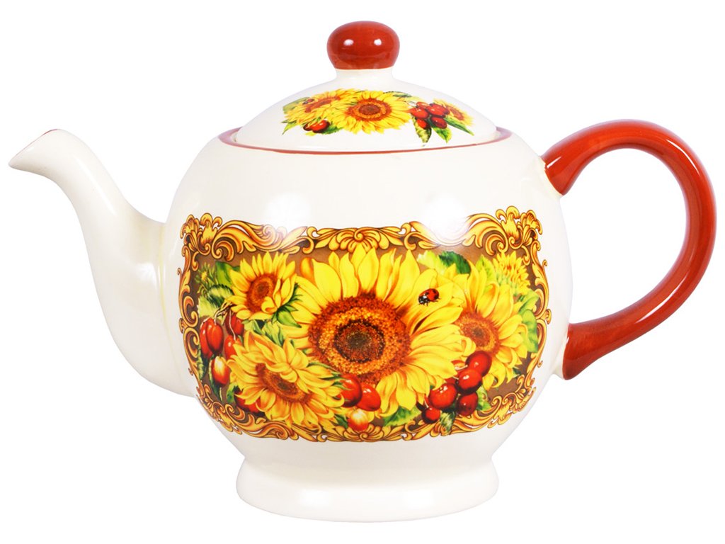 Чайник заварювальний Соняшники, 1л