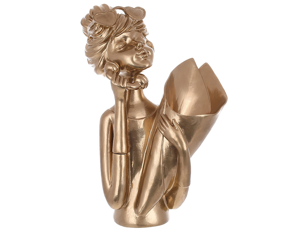 Декоративная ваза Модница, 38см