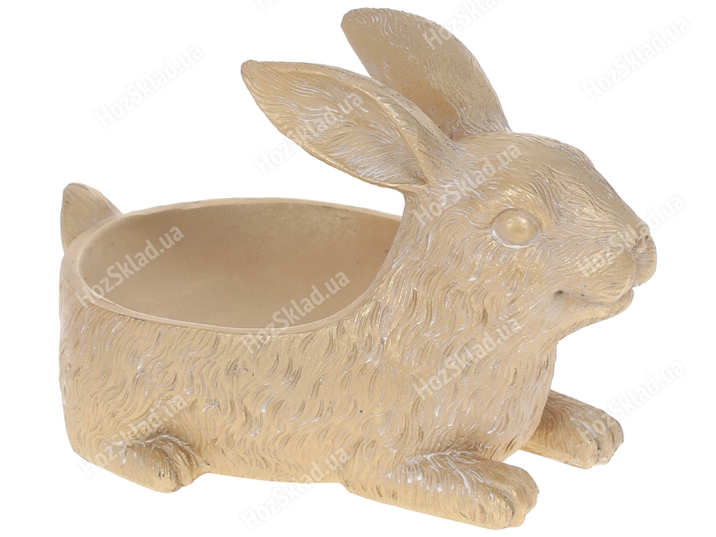 Подставка для украшений Кролик, 22см, цвет – золото