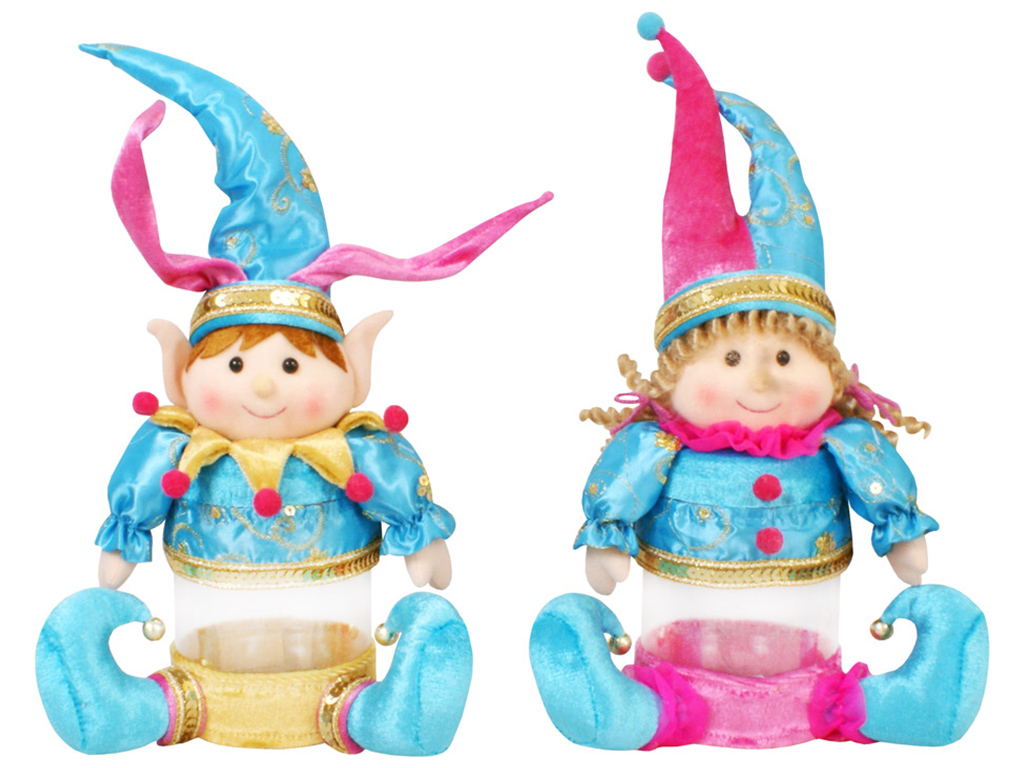 Банка для цукерок Клоун, 38см, 2 дизайни