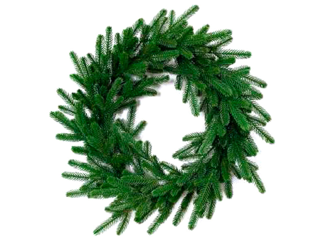 Вінок хвойний Жозефіна, D60см