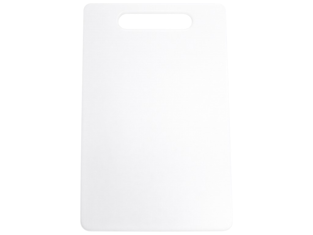 Дошка обробна, пластик, 41х25х1см, колір білий