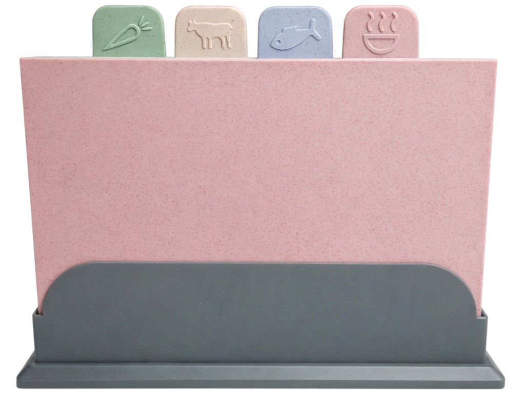 Набір дощок обробних на підставці, пластик, 30х20см (ціна за 5 предметів)