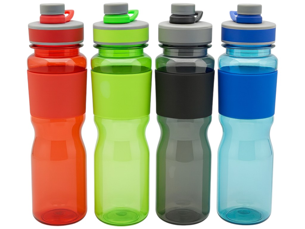 Пляшка-поїлка спортивна, пластик, 700мл (ціна за 1шт)