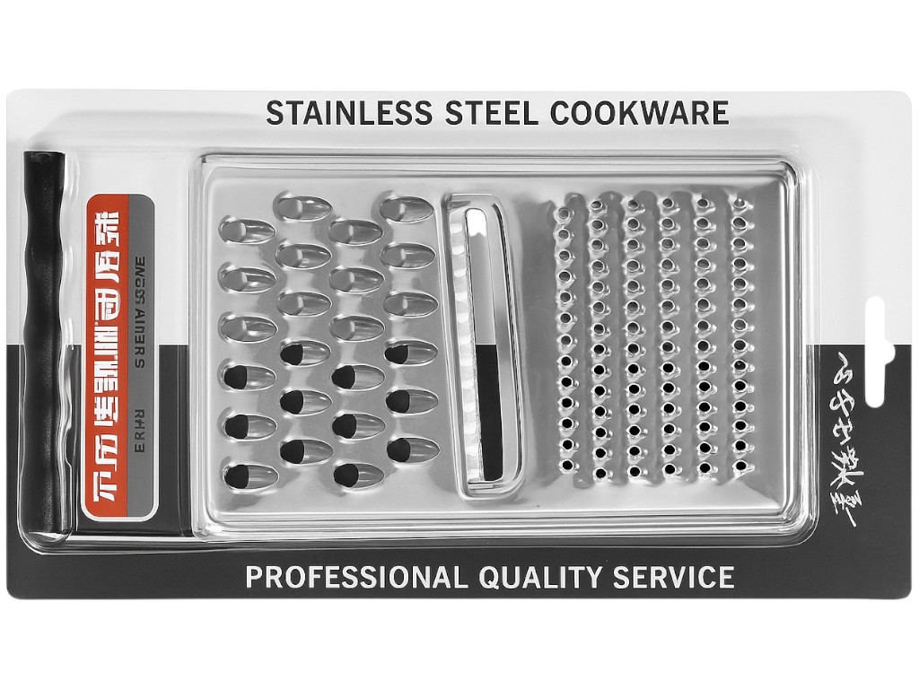 Терка, нержавіюча сталь, колір металевий