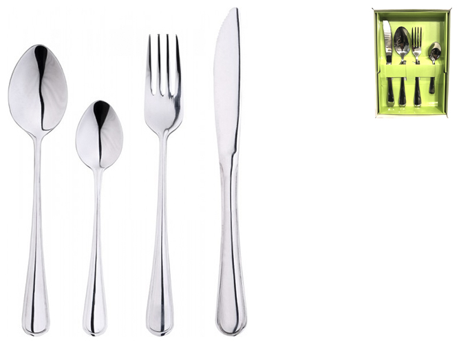 Набір столових приборів (ціна за набір 24 предмети)