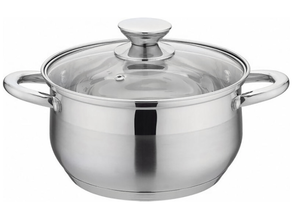 Кастрюля с крышкой Benson, из нержавеющей стали, 5,1л
