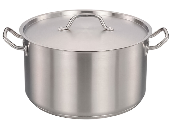 Кастрюля с крышкой HoReCa, из нержавеющей стали, 32х12см, 9л