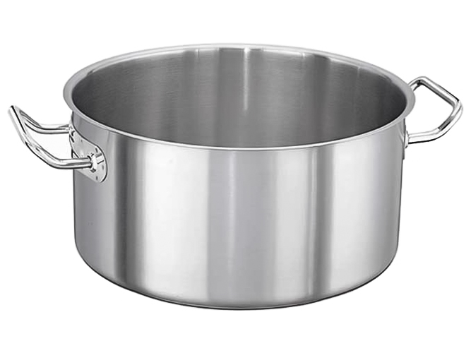 Кастрюля с крышкой HoReCa, из нержавеющей стали, 32х12см, 9л