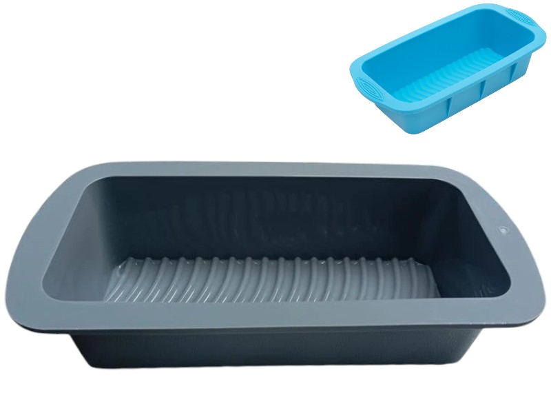 Форма для випікання, силікон, прямокутна, 27×13,2×6,9см
