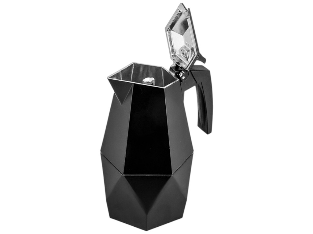 Кофеварка гейзерная MokaCrim, на 3 чашки, алюминий, 17см