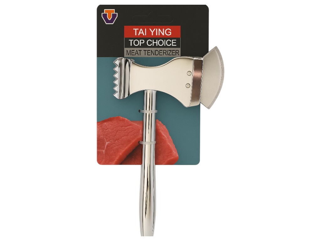 Молоток-топор Benson кухонный металлический, цвет серебристый, 23 см.