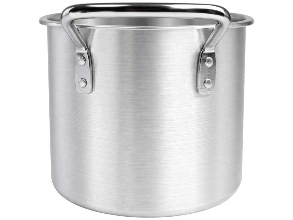 Набір каструль, з кришками, алюміній, 7,5л, 11,5л, 17л, 20л, 25,5л (ціна за 10 предметів)