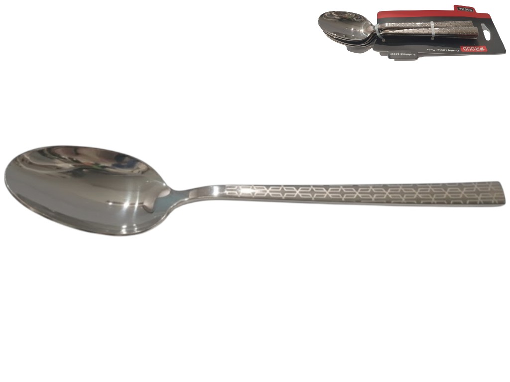 Набір чайних ложок Proud, нержавіюча сталь (ціна за набір 6шт)