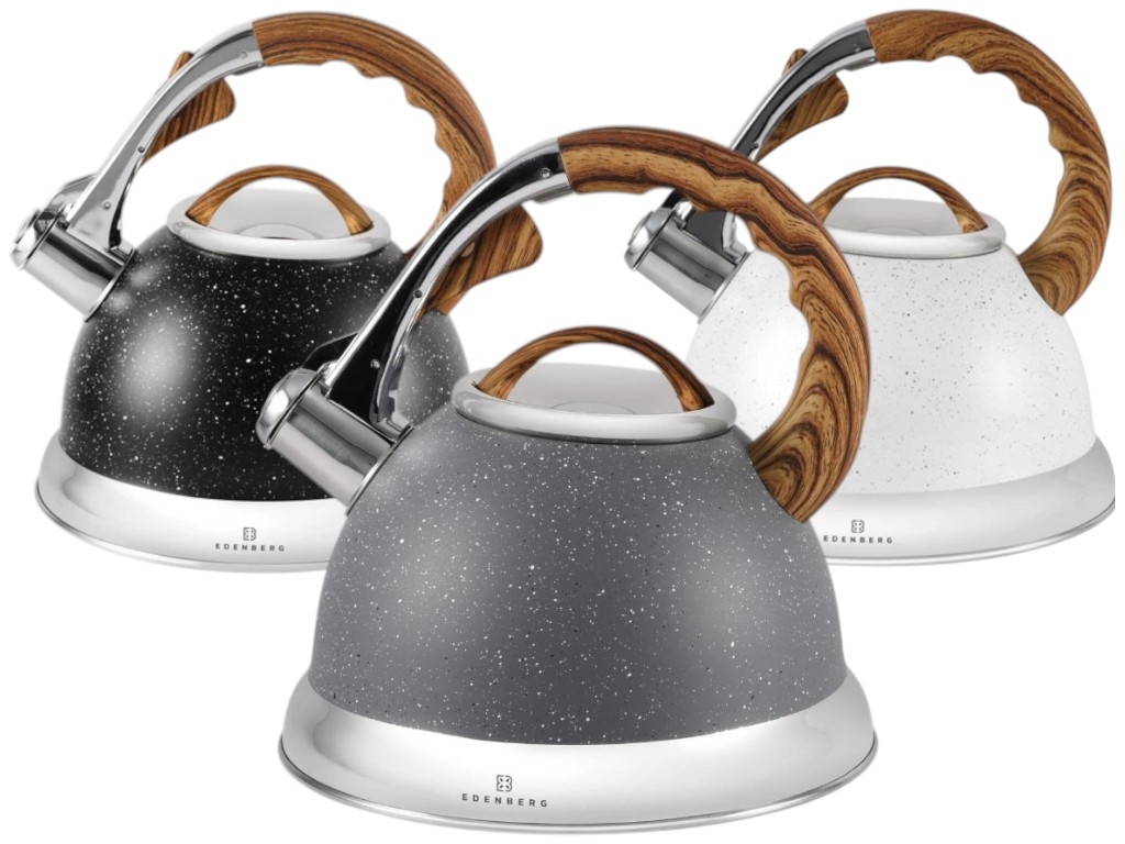 Чайник, зі свистком, нержавіюча сталь, 3л (ціна за 1шт)