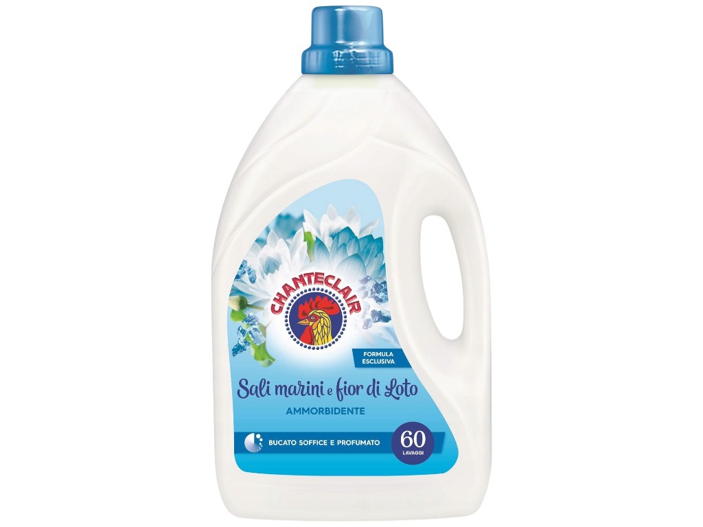 Кондиционер для белья ChanteClair Морская соль и цветок лотоса, 60 циклов, 3л