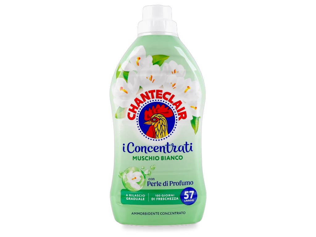Кондиціонер для білизни Chanteclair Білий мускус, парфумований, концентрат, 1,14л