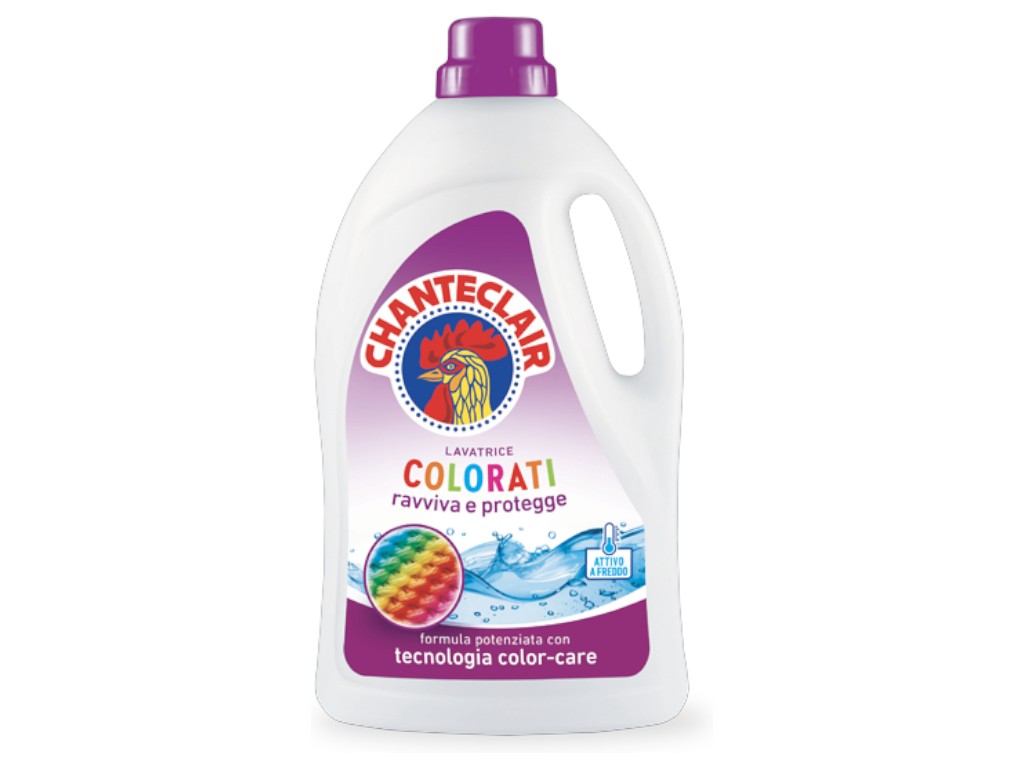 Гель для стирки цветного белья Chanteclair Colorati Ravviva e Protegge, 28 стирок, 1260мл