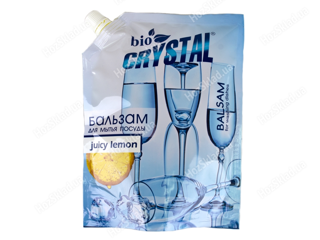 Бальзам для мытья посуды bio CRYSTAL Juicy lemon 450мл