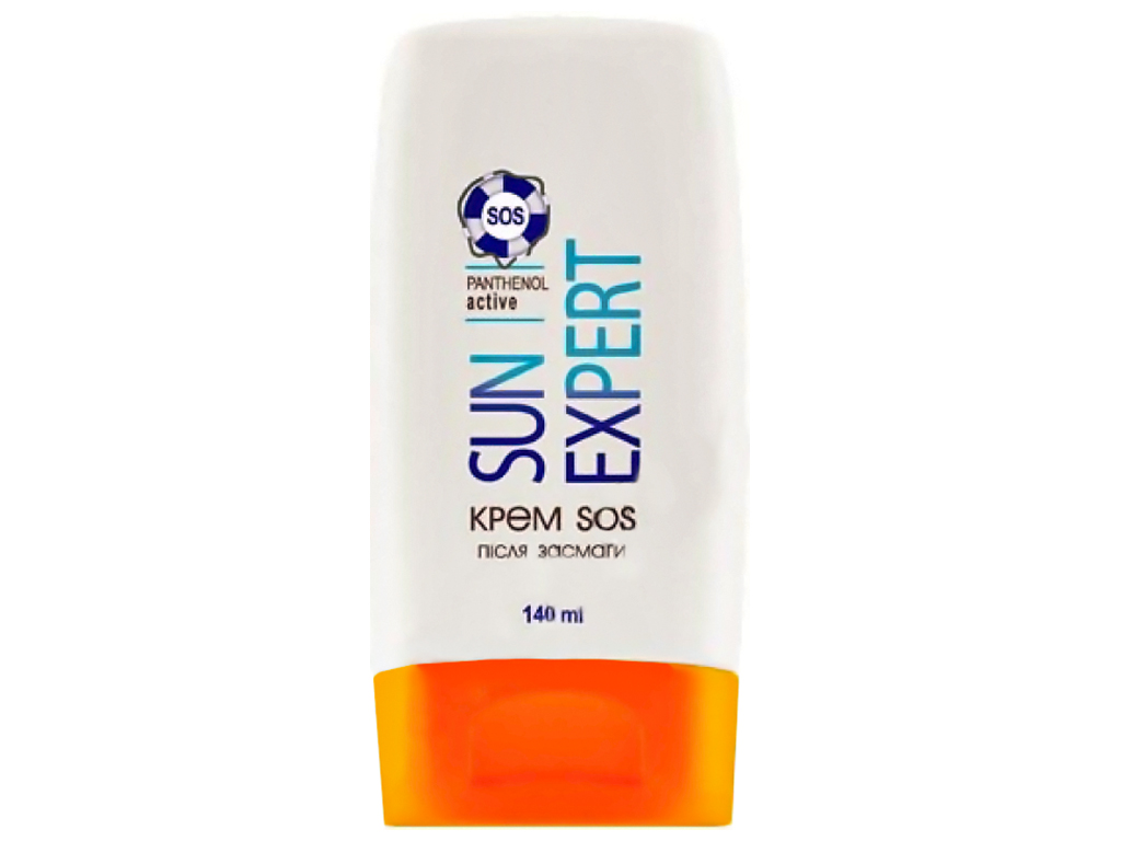 Крем SOS после загара Sun Expert, Panthenol-active, 140мл