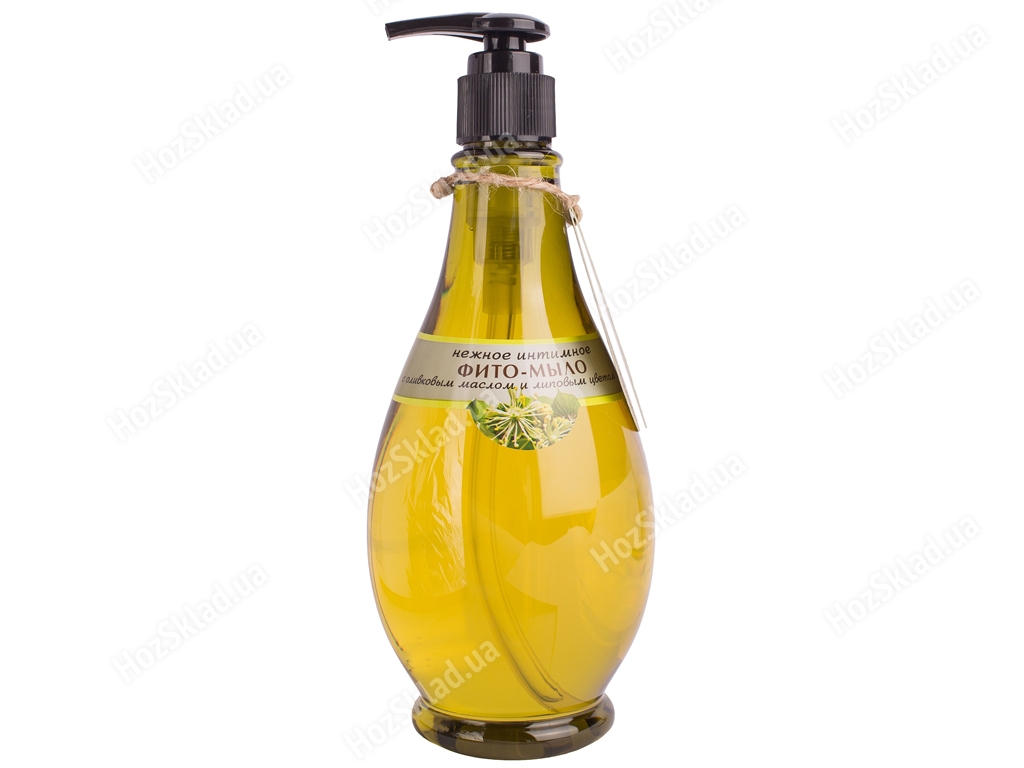 Фито-мыло интимное нежное жидкое Viva Oliva с оливковым маслом и липовым цветом 400мл